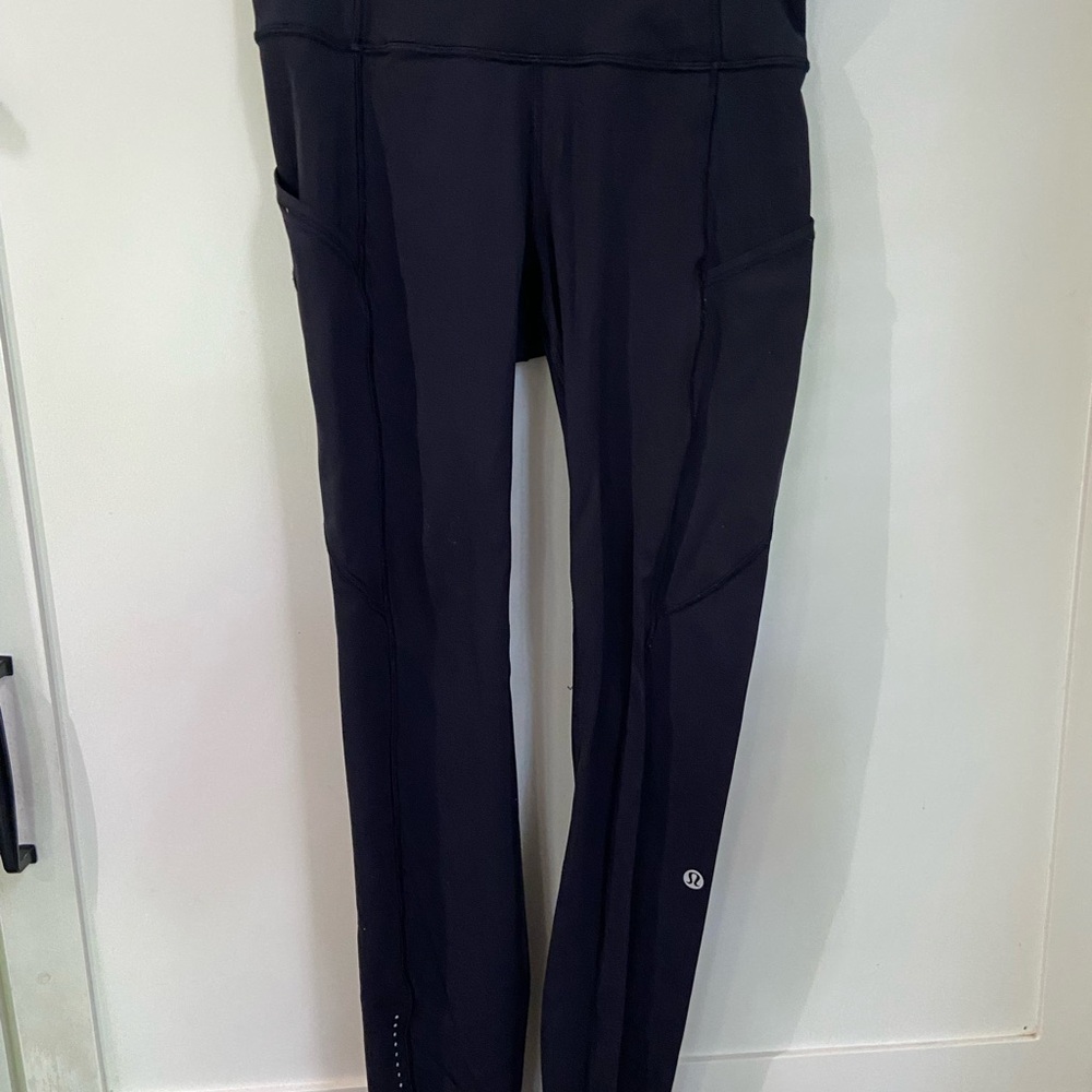 Lululemon Athletica Black High-Waist Leggings